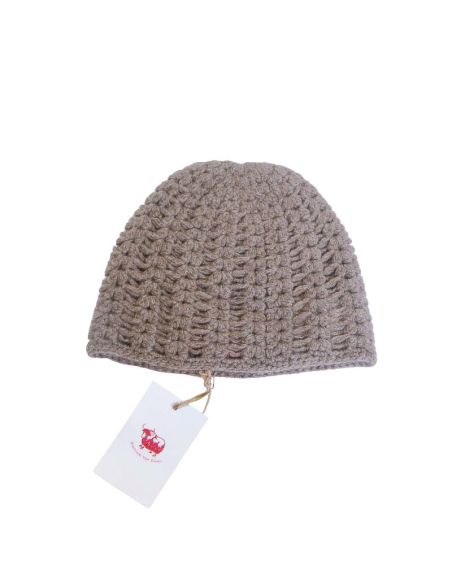 Bonnet 100% Yak - Beige foncé