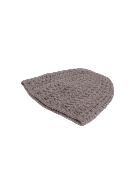 Bonnet 100% Yak - Beige foncé