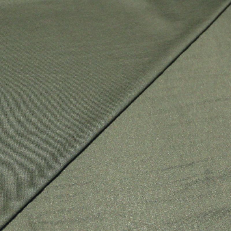 Jersey uni viscose & élasthanne - Tilleul