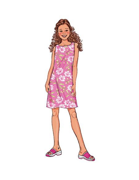 Patron Butterick 3860/7 - Haut, robe, short et pantalon