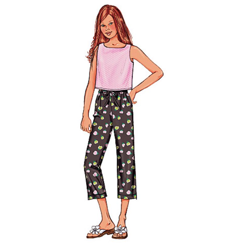 Patron Butterick 3860/7 - Haut, robe, short et pantalon
