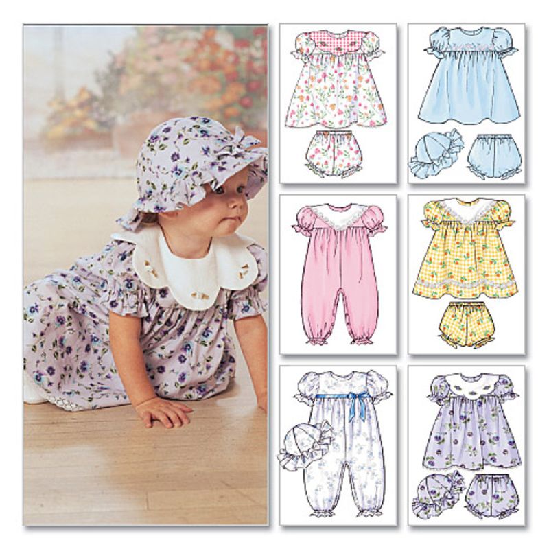 Patron Butterick 4110/OSZ - Robe, culotte, combinaison et chapeau