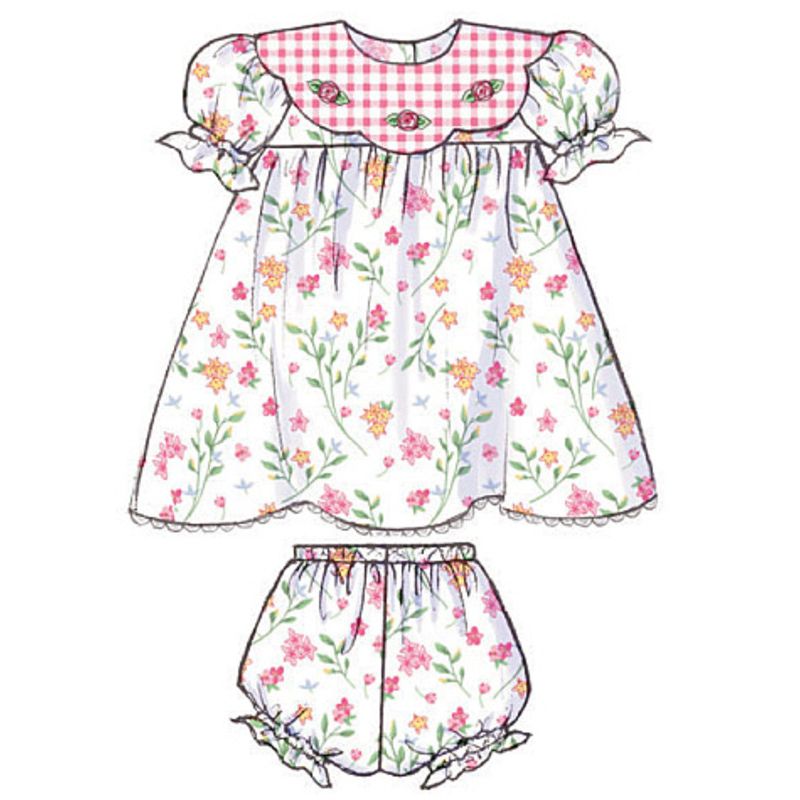 Patron Butterick 4110/OSZ - Robe, culotte, combinaison et chapeau