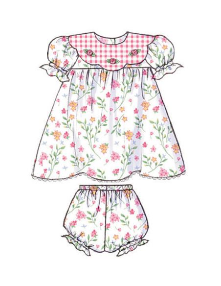 Patron Butterick 4110/OSZ - Robe, culotte, combinaison et chapeau