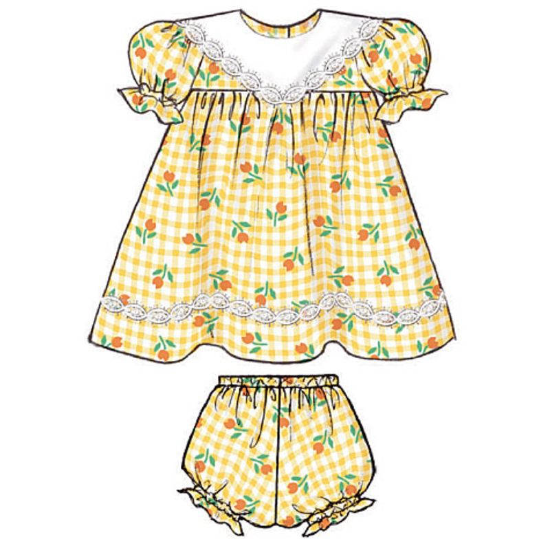 Patron Butterick 4110/OSZ - Robe, culotte, combinaison et chapeau