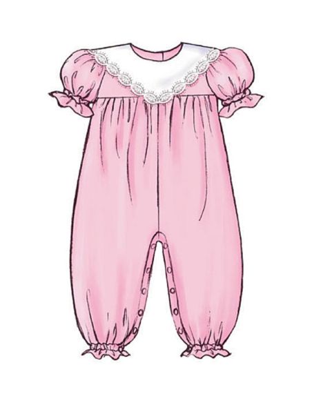 Patron Butterick 4110/OSZ - Robe, culotte, combinaison et chapeau