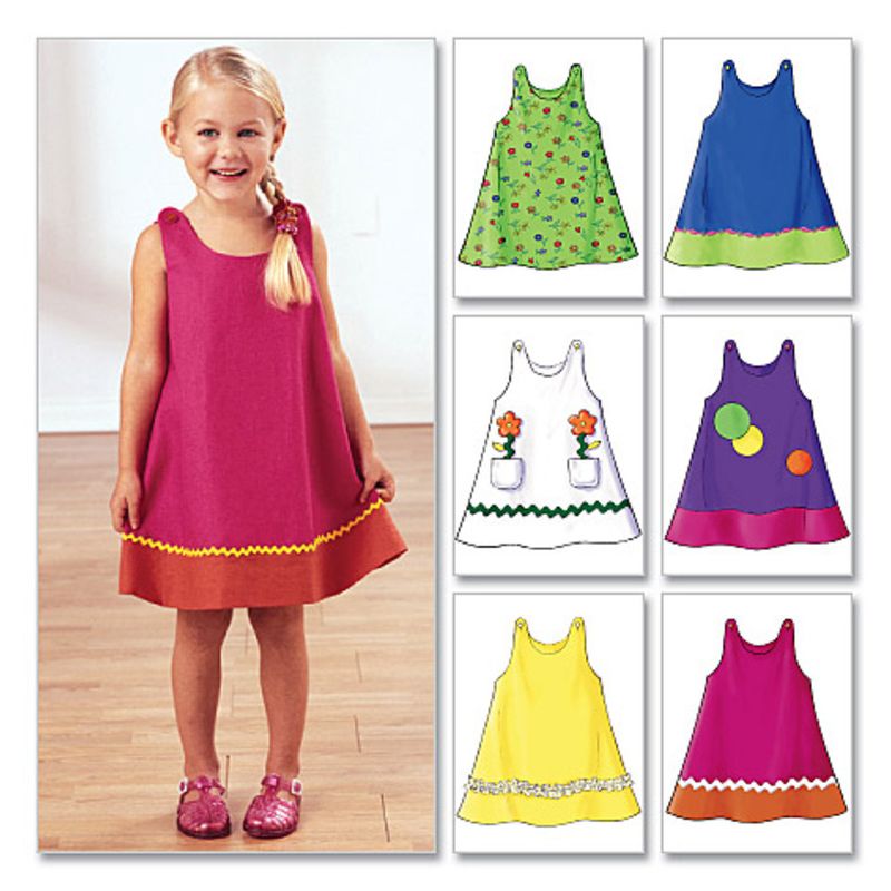 Patron Butterick 3772/1 - Robe enfant