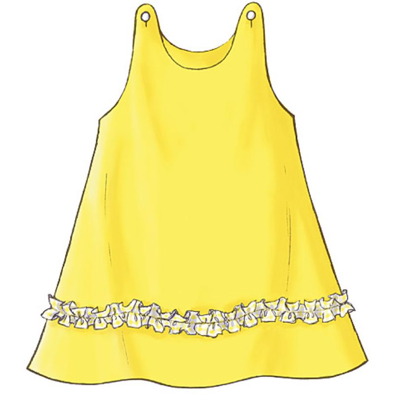 Patron Butterick 3772/1 - Robe enfant