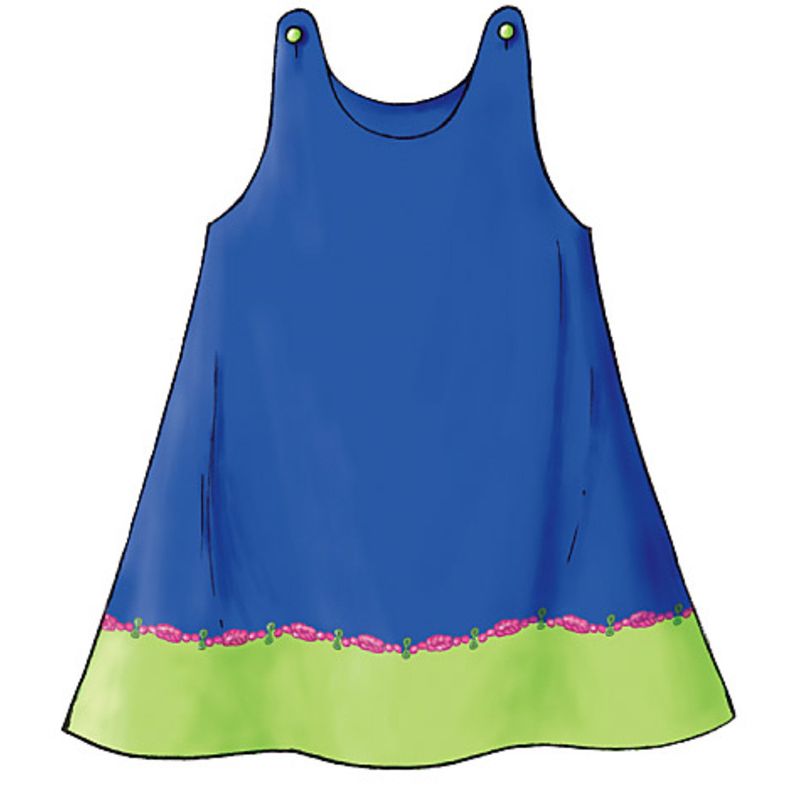 Patron Butterick 3772/1 - Robe enfant