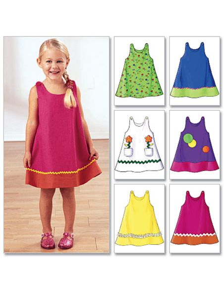 Patron Butterick 3772/1 - Robe enfant