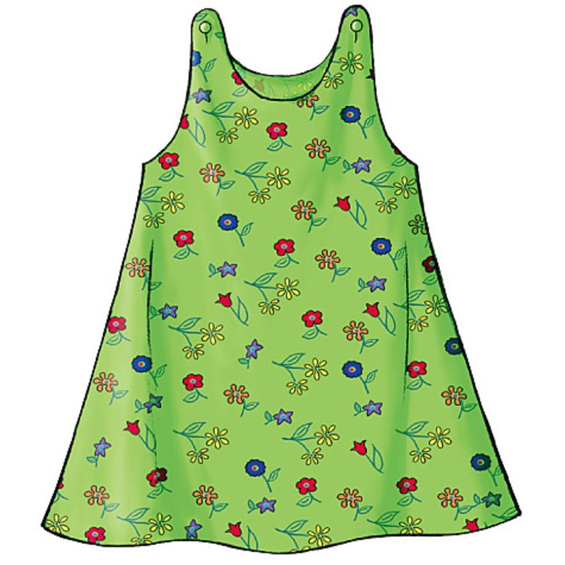 Patron Butterick 3772/1 - Robe enfant