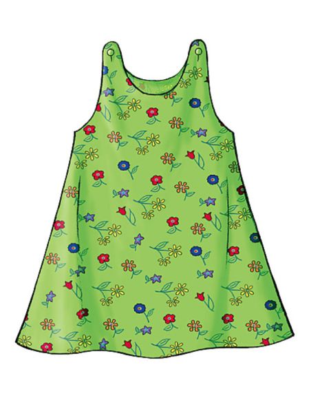 Patron Butterick 3772/1 - Robe enfant