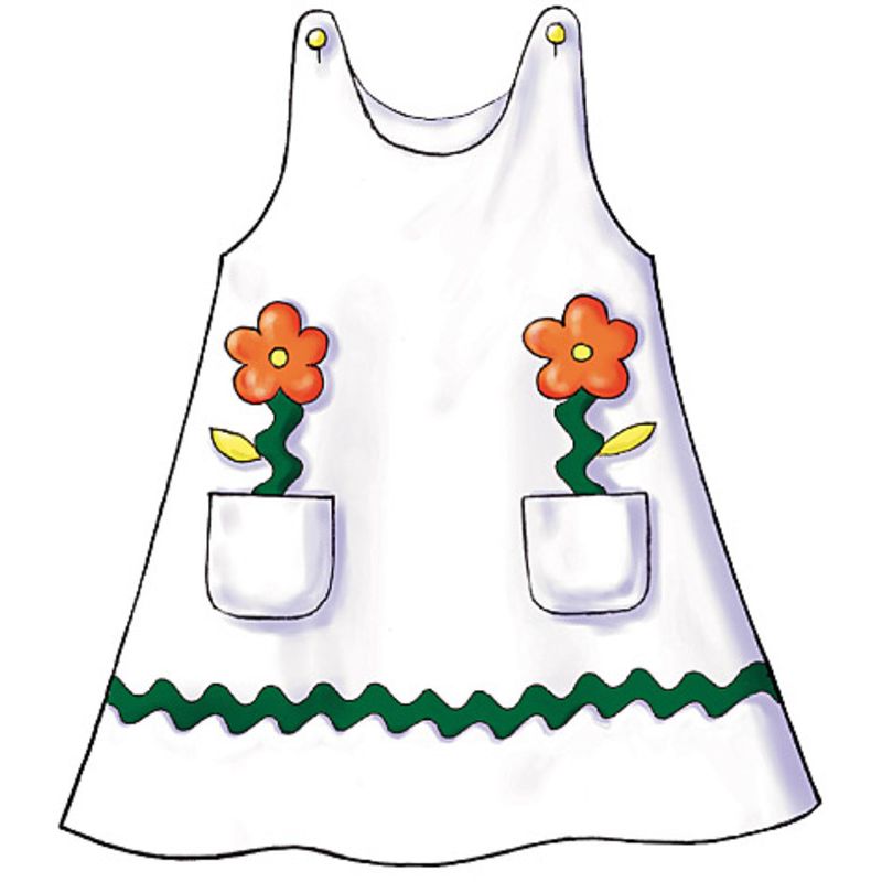 Patron Butterick 3772/1 - Robe enfant