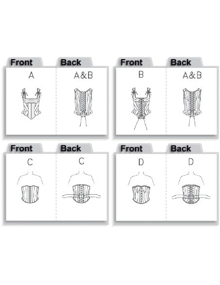 Patron Butterick 4254/6 - Ensemble polyvalent