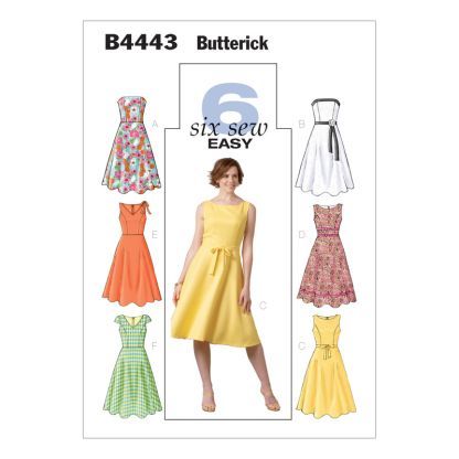 Patron Butterick 4443/BB - Robe