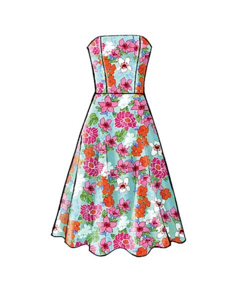 Patron Butterick 4443/BB - Robe