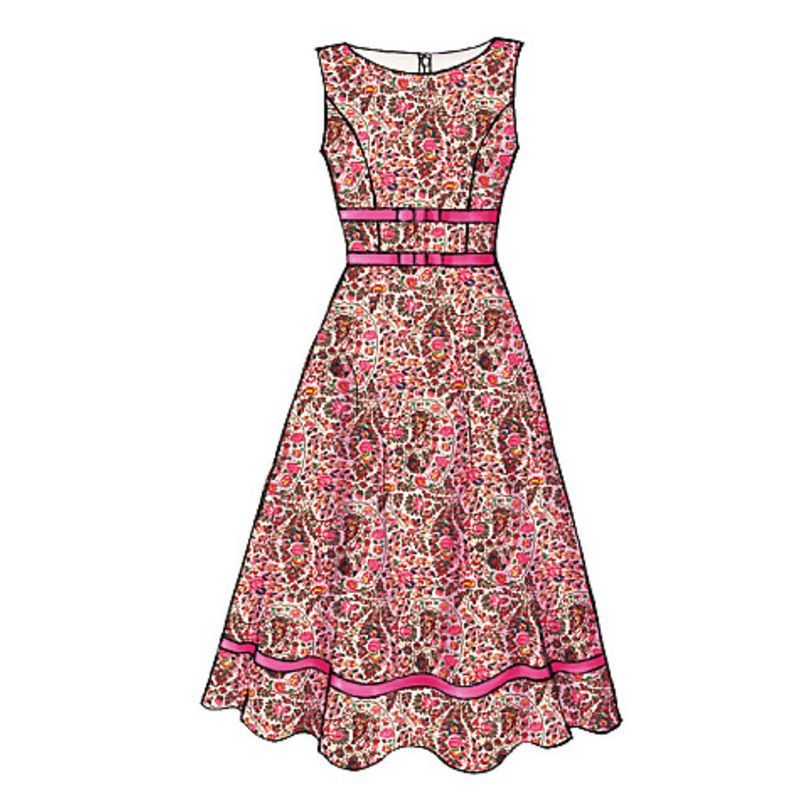 Patron Butterick 4443/BB - Robe