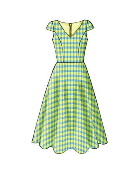 Patron Butterick 4443/BB - Robe