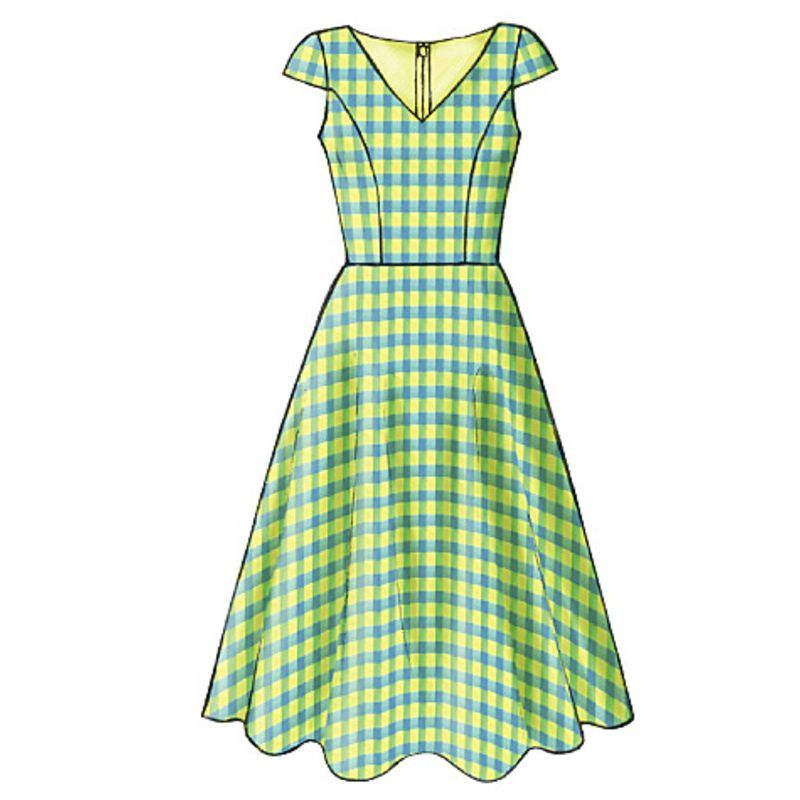 Patron Butterick 4443/BB - Robe