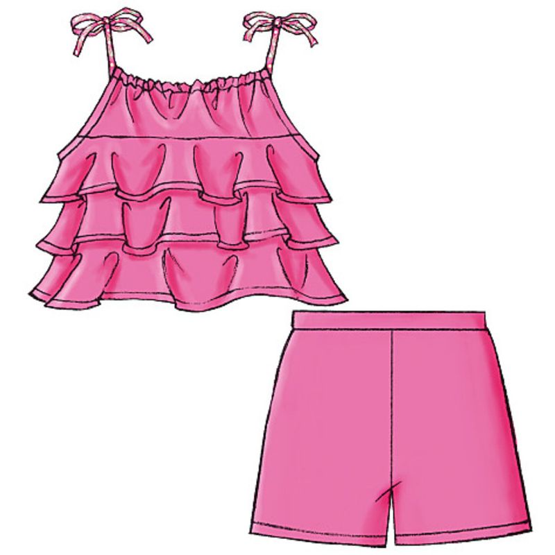 Patron Butterick 4503/CDD - Haut, jupe et short