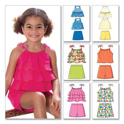 Patron Butterick 4503/CDD - Haut, jupe et short 2