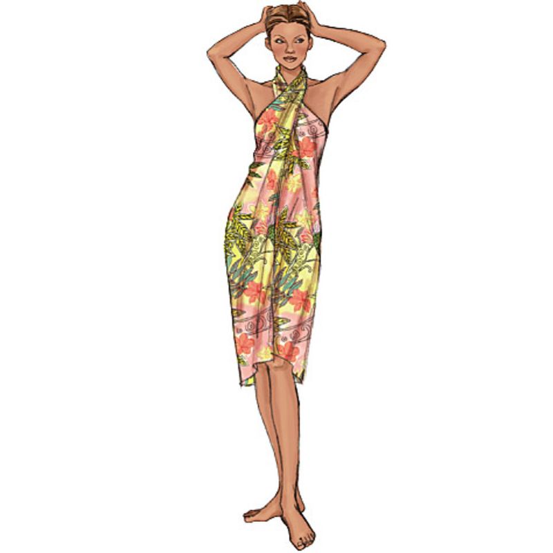 Patron Butterick 4526/AA - Maillot de bain et paréo