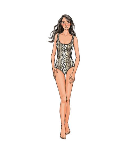 Patron Butterick 4526/AA - Maillot de bain et paréo