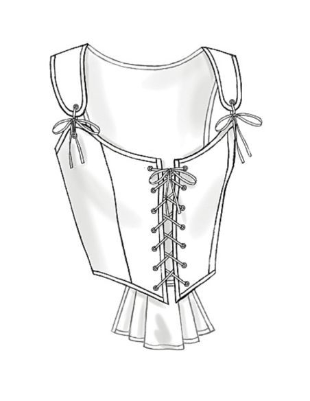 Patron Butterick 4669/AA - Corset