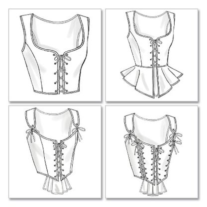 Patron Butterick 4669/AA - Corset 2