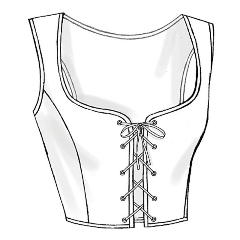 Patron Butterick 4669/AA - Corset