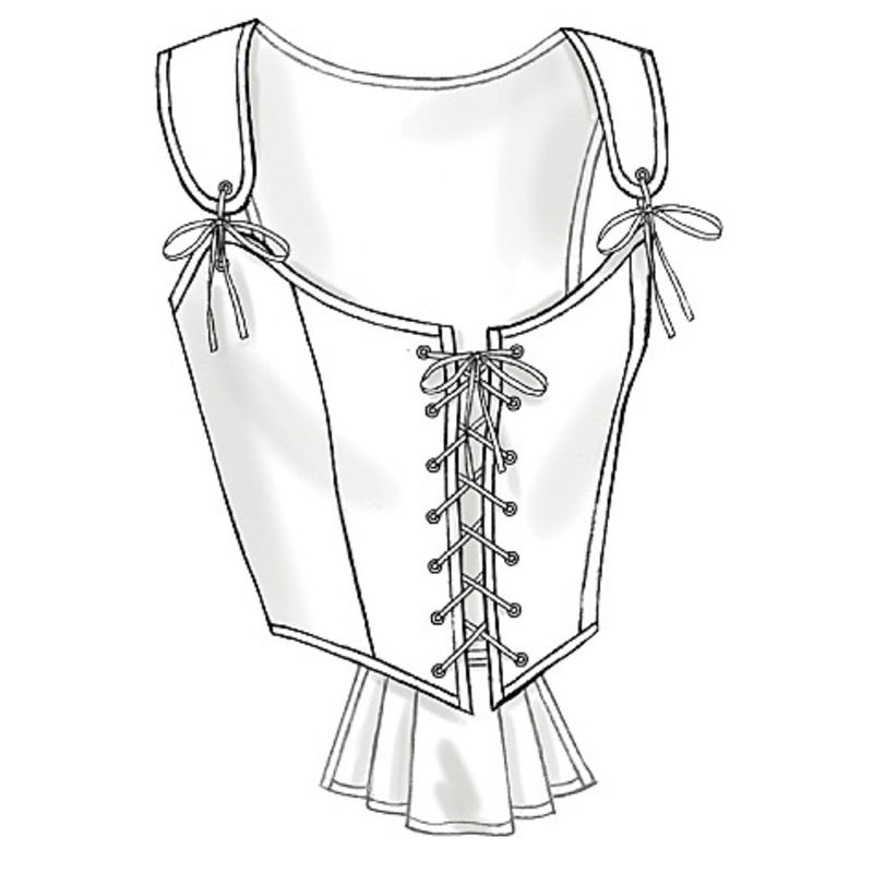 Patron Butterick 4669/AA - Corset