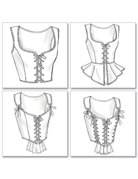 Patron Butterick 4669/AA - Corset