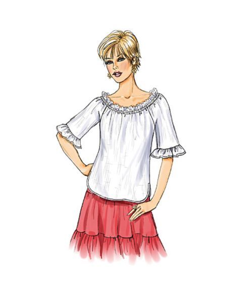 Patron Butterick 4685/BB - Haut