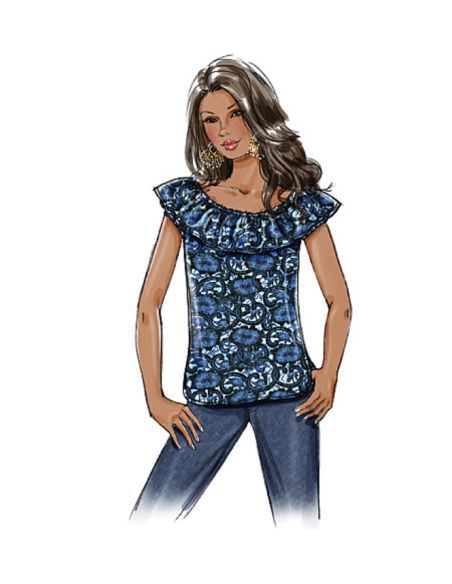 Patron Butterick 4685/BB - Haut