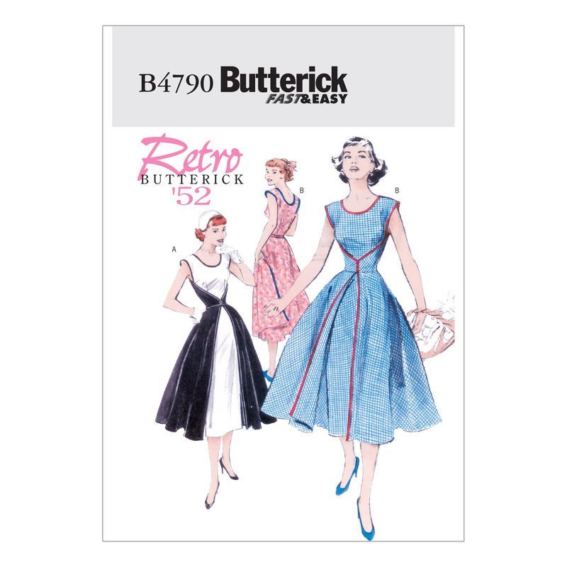 Patron Butterick 4790/BB - Robe portefeuille