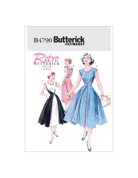 Patron Butterick 4790/BB - Robe portefeuille