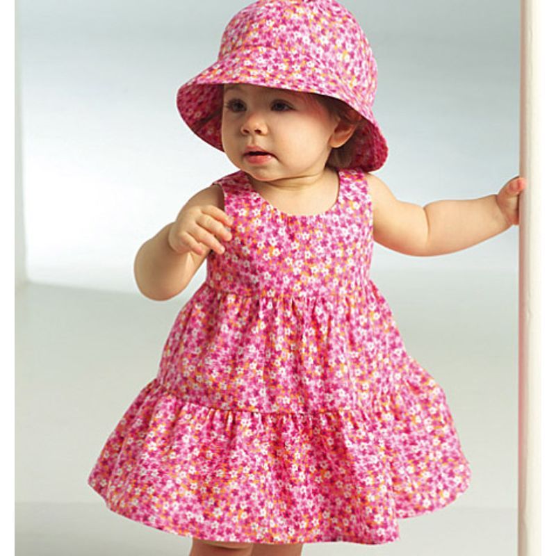 Patron Butterick 5017/OSZ - Haut, robe, culotte, short, pantalon et chapeau