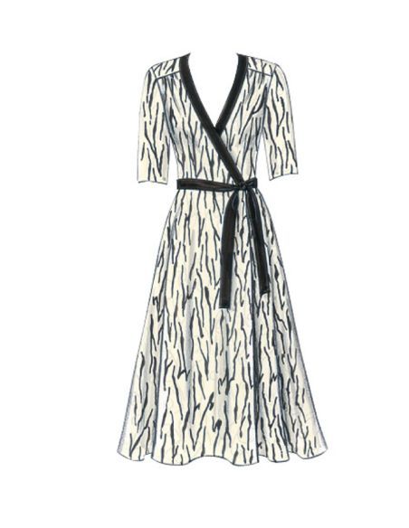 Patron Butterick 5030/BB - Robe et ceinture