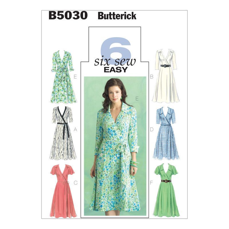 Patron Butterick 5030/BB - Robe et ceinture