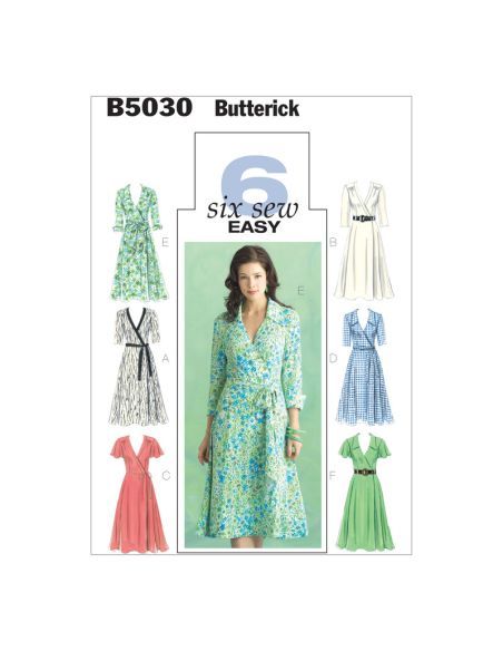 Patron Butterick 5030/BB - Robe et ceinture