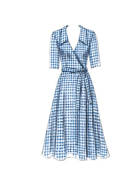 Patron Butterick 5030/BB - Robe et ceinture
