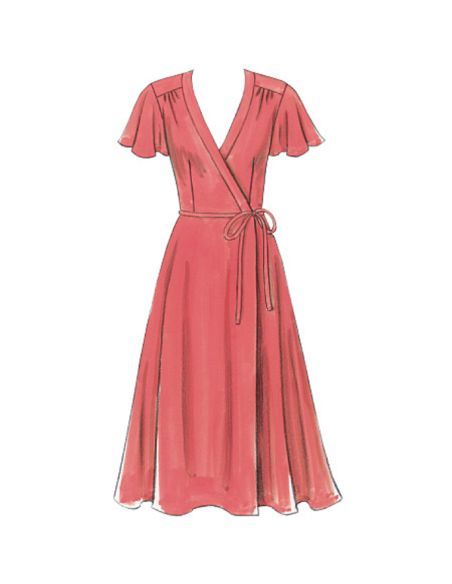 Patron Butterick 5030/BB - Robe et ceinture