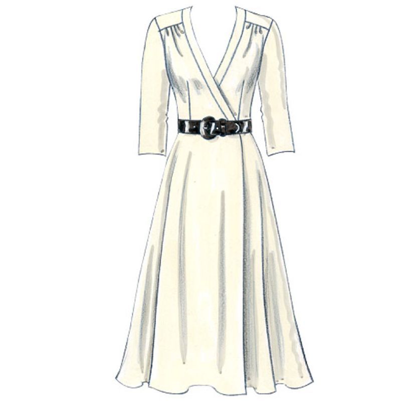 Patron Butterick 5030/BB - Robe et ceinture