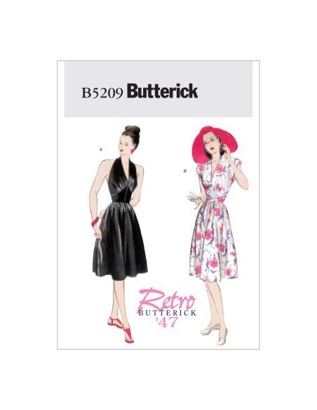 Patron Butterick 520/AA - Robe