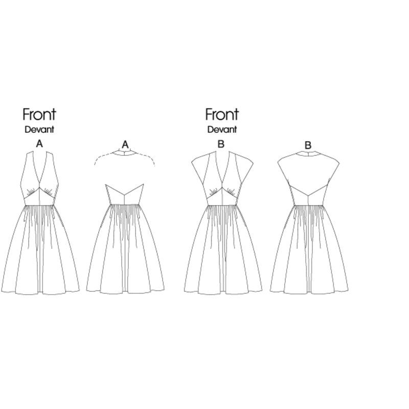 Patron Butterick 520/AA - Robe