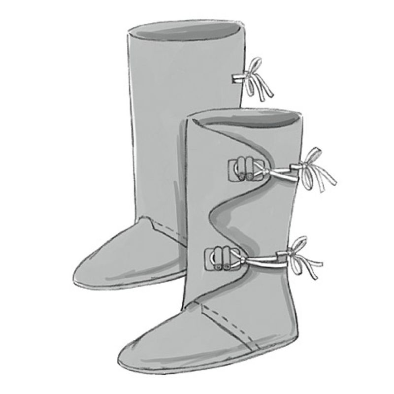 Patron Butterick 5233/OSZ - Chaussures historiques