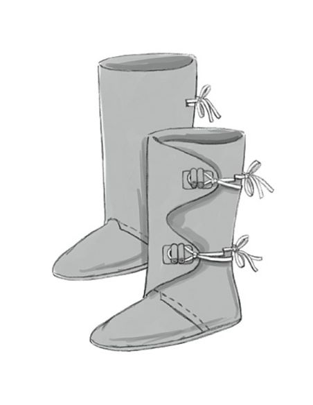 Patron Butterick 5233/OSZ - Chaussures historiques