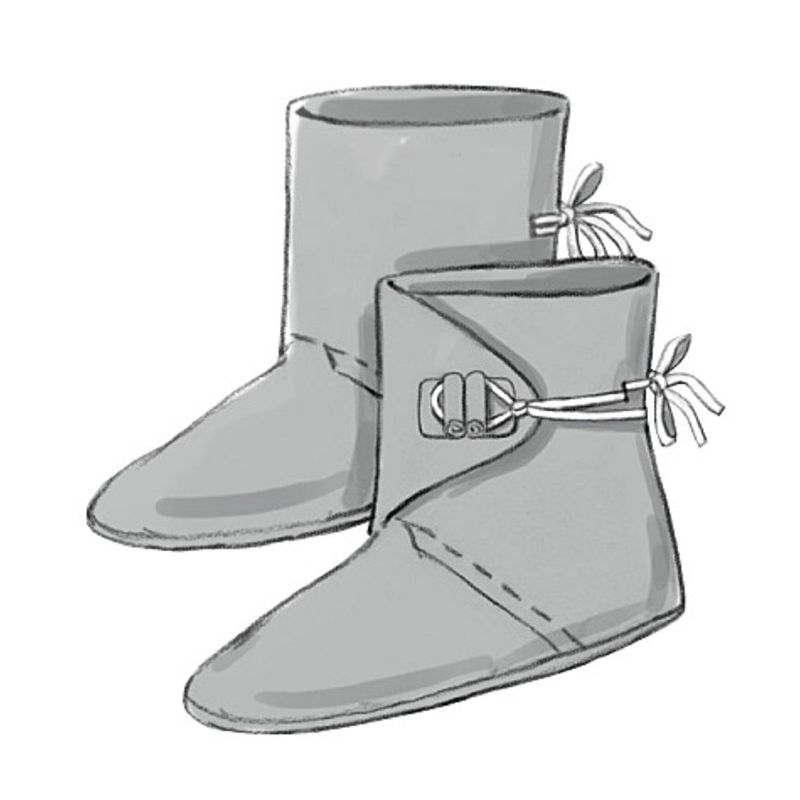 Patron Butterick 5233/OSZ - Chaussures historiques