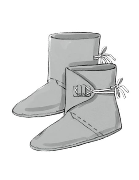 Patron Butterick 5233/OSZ - Chaussures historiques