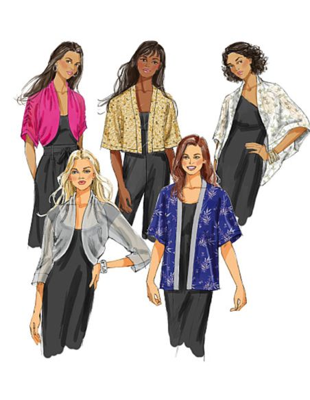 Patron Butterick 5529/Y - Veste